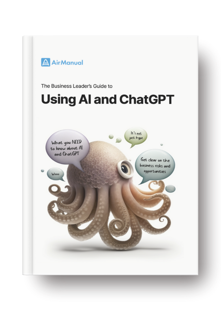 Ebook cover: The Business Leader's Guide to AI and ChatGPT